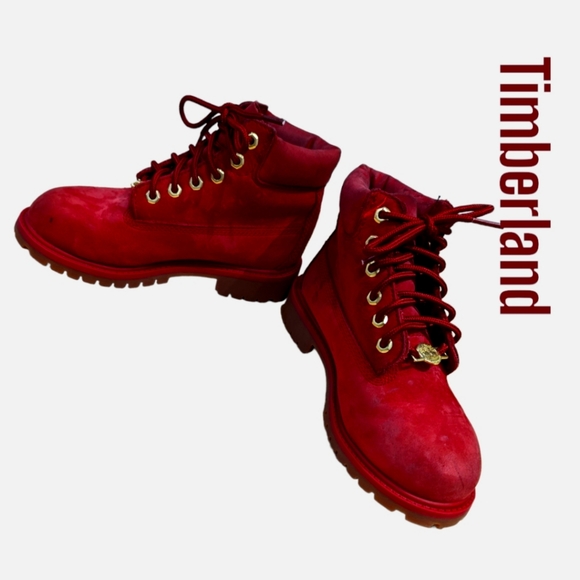 Timberland Other - EUC Timberland Premium 6" Waterproof Boot
Medium Red Nubuck